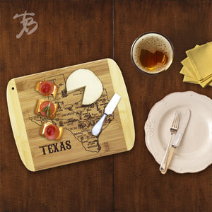 Slice of Life Texas Serving and Cutting Board - Matarow