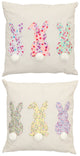 Spring Fluffy Tail Floral Pillow - Matarow