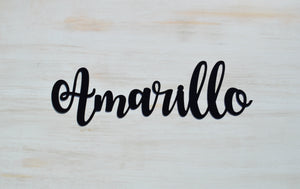 Amarillo - Word - Matarow