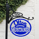 Olton Mustangs Metal Interchangeable Disc - Matarow