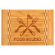 Bamboo Cutting Board with Butcher Block Inlay 12inch - Matarow