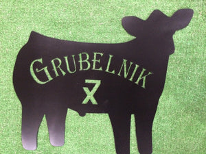 Personalized Cow with Brand - Matarow