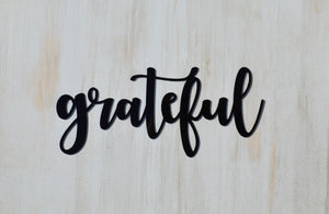 Grateful - Word - Matarow