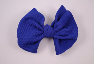Royal Blue Baby Bow Headband - Matarow